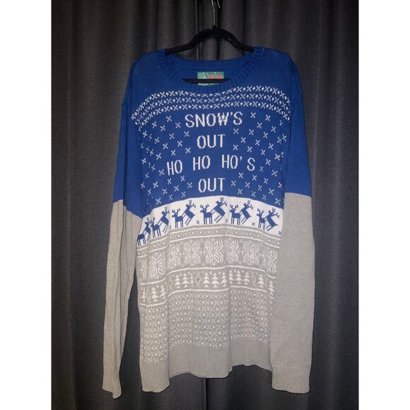 Ugly Christmas Sweater Xmas Size XXL - Picture 1 of 3